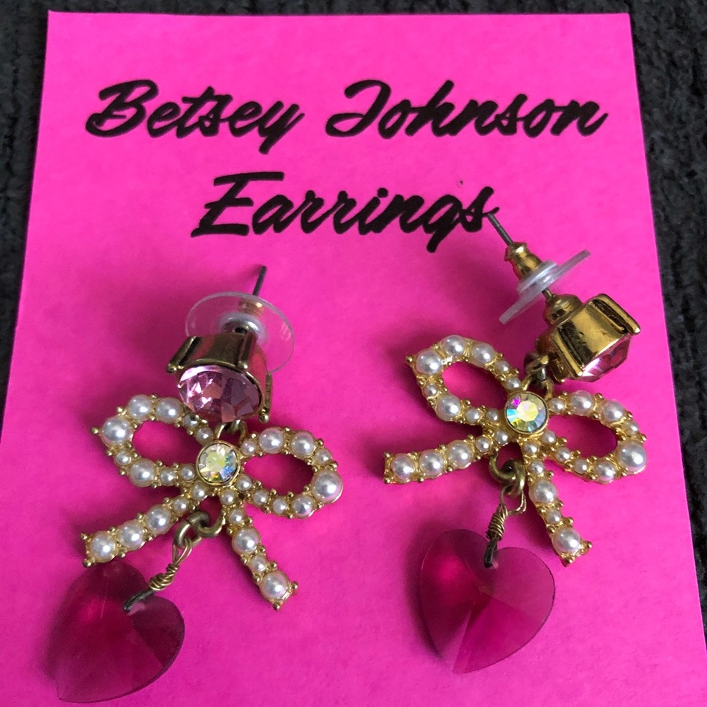 Betsey Johnson earrings